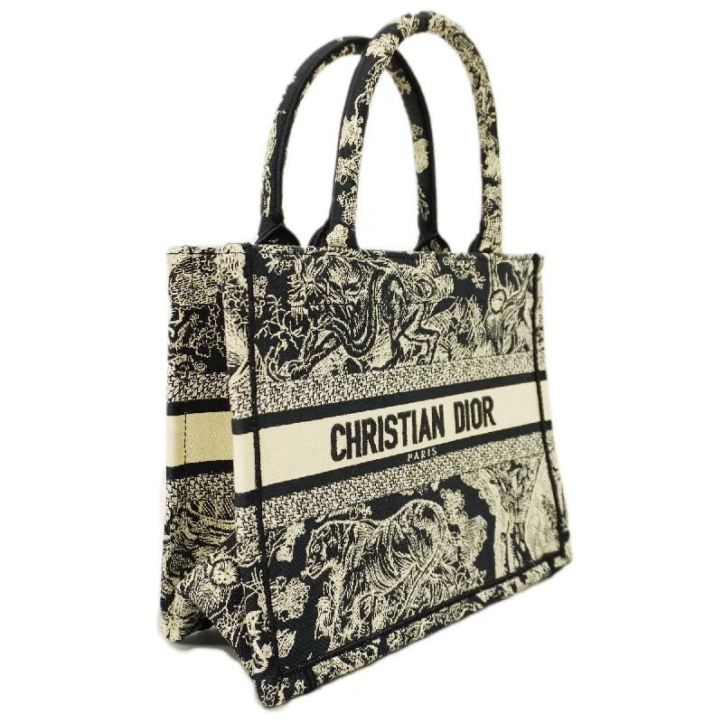 Fashion - forward Christian Dior tote bags for the modern womanCHRISTIAN DIORAuth  Book Tote Women's Canvas Tote Bag Navy