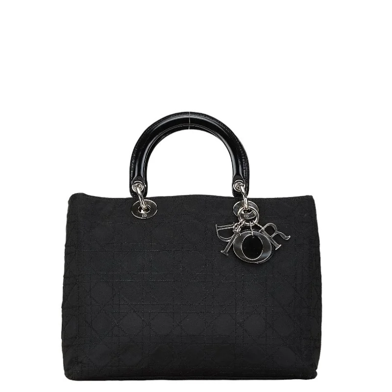 Christian Dior handbags with a detachable mirror for on - the - go touch - upsDior Lady Dior Handbag