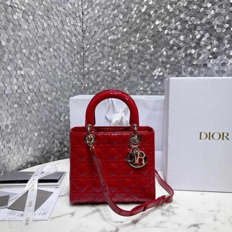 Christian Dior Saddle bags with a patent leather finish for a shiny lookmakbags - Dior Bags - 495