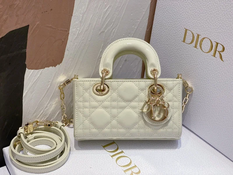 Stylish Christian Dior shoulder bags with a tassel - adorned zippermakbags - Dior Bags - 971