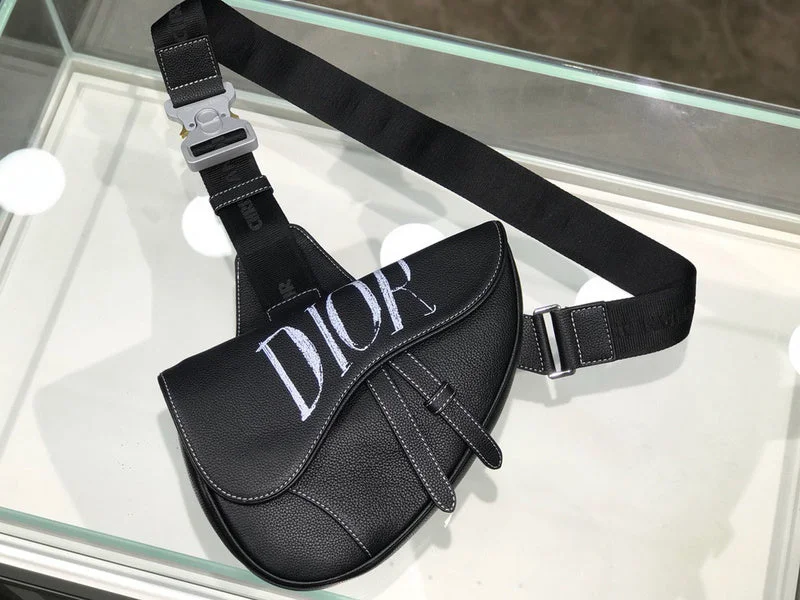 Christian Dior Saddle bags with a distressed leather finishWF - Dior Bags - 137